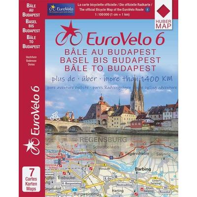 EuroVelo 6 (Basel - Budapest) 1: 100 000, Sonstige von , Huber, 978-3-943752-63-2