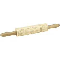 Städter Springerle-Model 16 Motive Rolle Ahorn 40cm