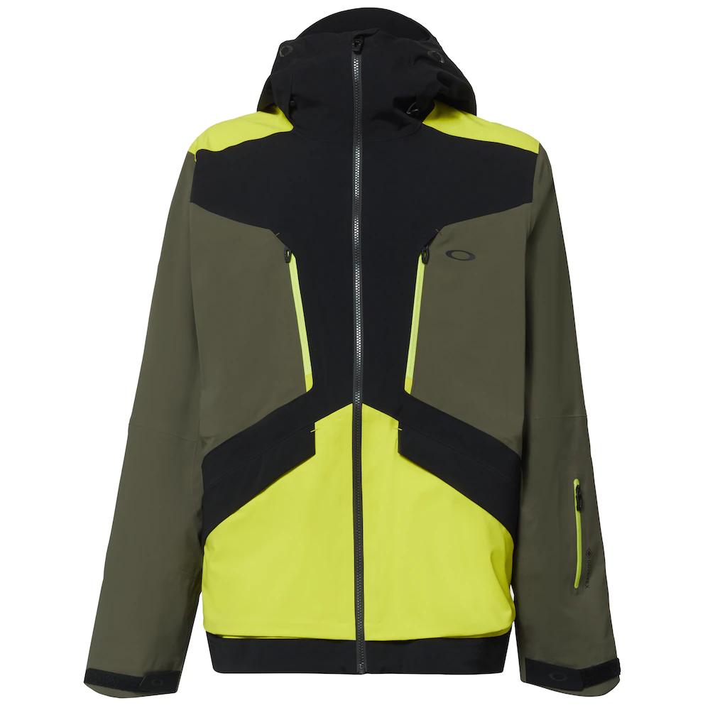 Oakley Alpine 3L Gore-Tex Shell Reißverschluss UP Mens Green Jacket 412774 02e