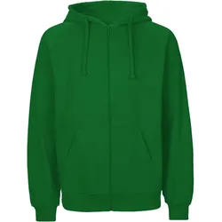 Neutral Herren Bio Kapuzen Sweatjacke O63301 green S
