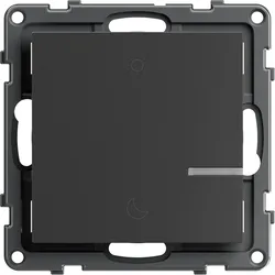 Legrand, Lichtschalter + Storenschalter, Seano with Netatmo 765937 Szenentaster 2-Fach Anthrazit