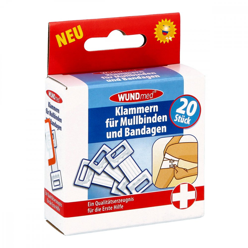 Axisis GmbH Klammern für Mulbinden+Bandagen 07393913
