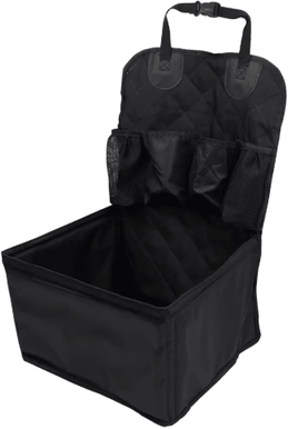 Inspire Picks SafeRide Travel Dog Car Seat With Storage Pockets For Small & Medium Dogs as Show