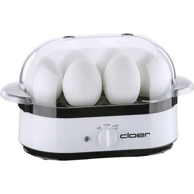 Cloer Eierkocher 6081 Eierkocher Weiss-Schwarz