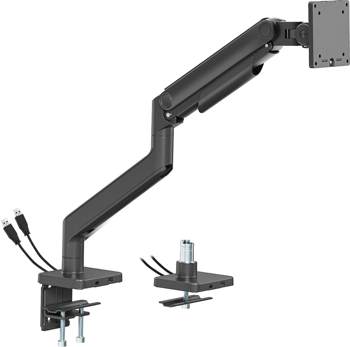 Maxmount Skärmstativ 20kg Heavy-Duty 17”-49” Svart - 1 Skärm