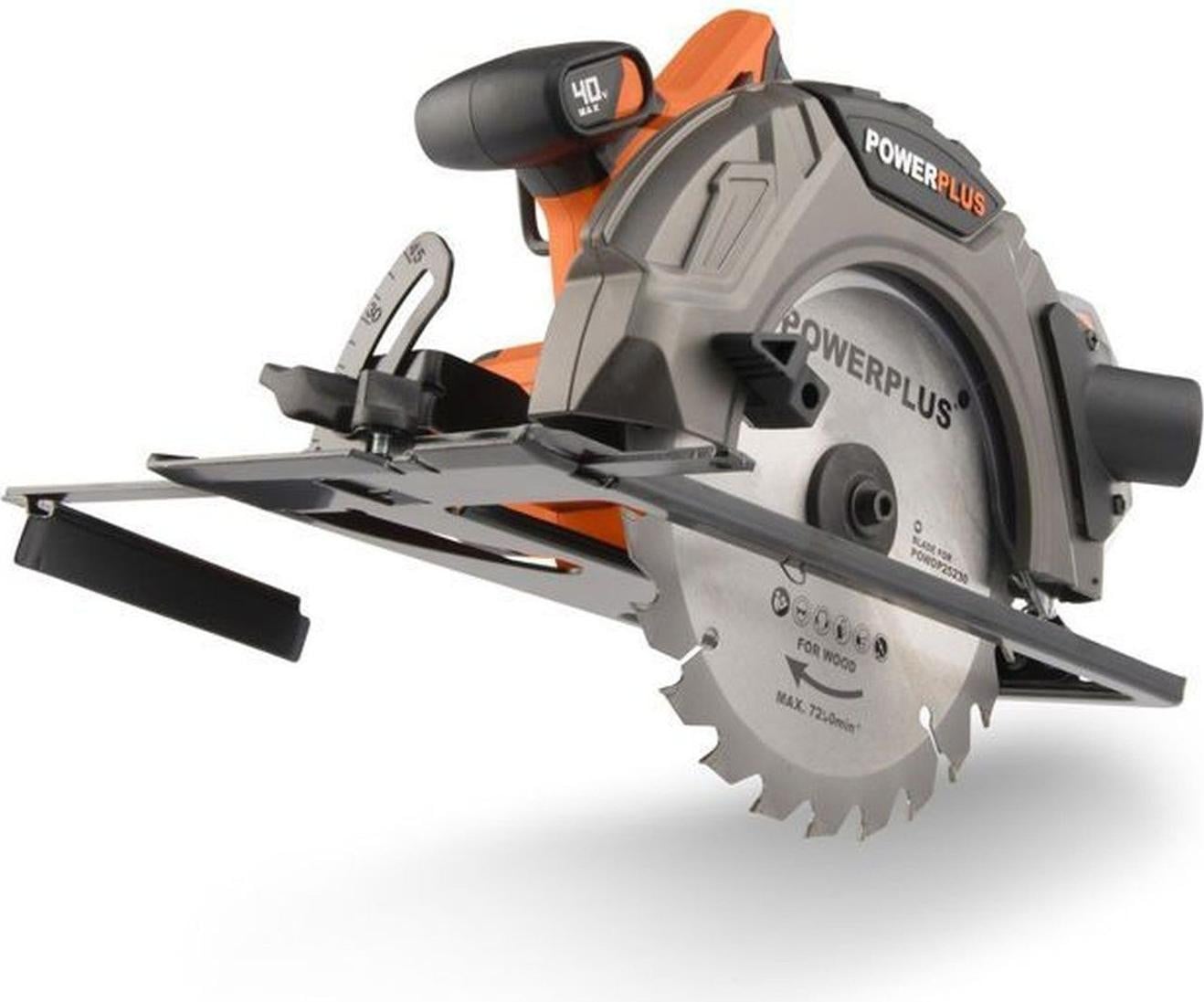 Dual Power POWDP25230 40V Accu Cirkelzaag Ø185mm