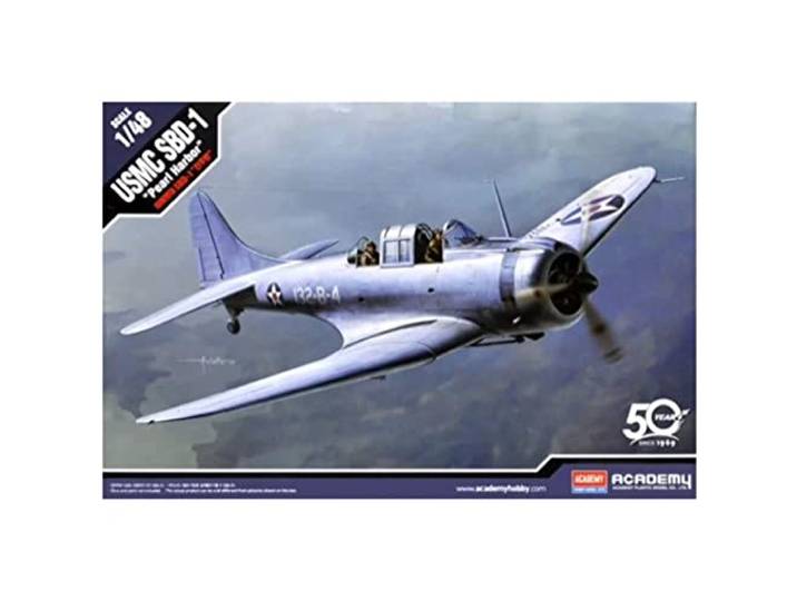 Academy 1/48 12331 USMC SBD-1 Pearl Harbor Hobby Model Kits