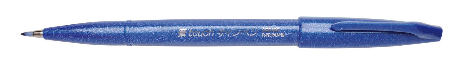 Pentel Brush-Pen Blau SES15C-C