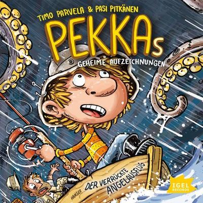 Pekkas geheime Aufzeichnungen. Der verrückte Angelausflug - Timo Parvela, Audio, 9783731395003