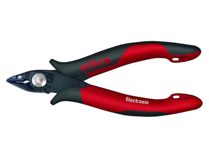 Wiha Electronic - Seitenschneider - Stahl - Schwarz/Rot (26825)
