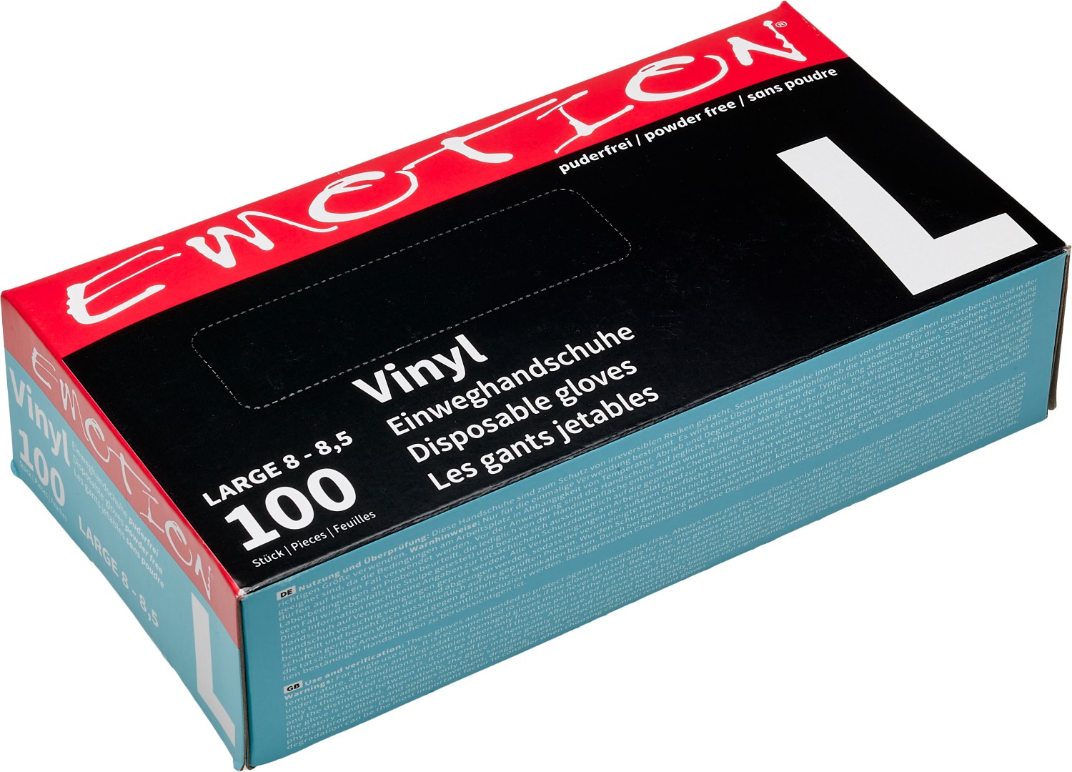 Efalock Emotion Vinylhandschuhe schwarz L 14102280