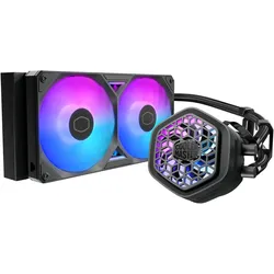 Cooler Master CoolerMaster WAK MasterLiquid 240 Atmos II VRM Fan, CPU Wasserkühler, Schwarz