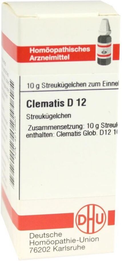 DHU Clematis D12 Globuli 10g
