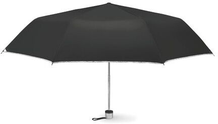 Parapluie personnalisé pliable CARDIF métal noir
