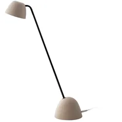ROSSINI ILLUMINAZIONE Meleti LED-Tischlampe, 12 W, dimmbar, Farbe Taupe, 3000 K, CRI95 – moderne Schreibtischbeleuchtung – Rossini Group