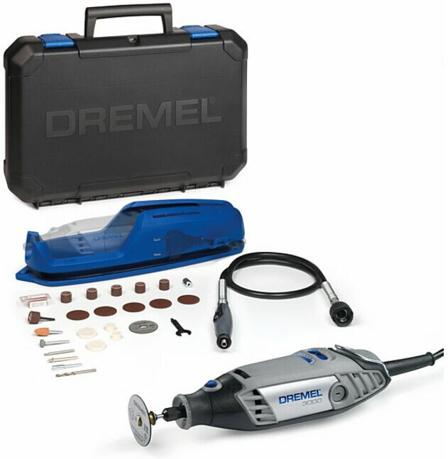 Outil multifonction Dremel 3000-1/25 EZ (130 watts), 1 accessoire, 25 accessoires (F0133000JP)