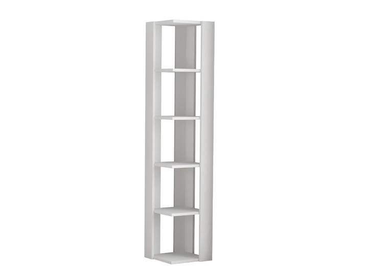 Bibliothèque en bois Nati - 32 x 32 x 161 cm - Blanc