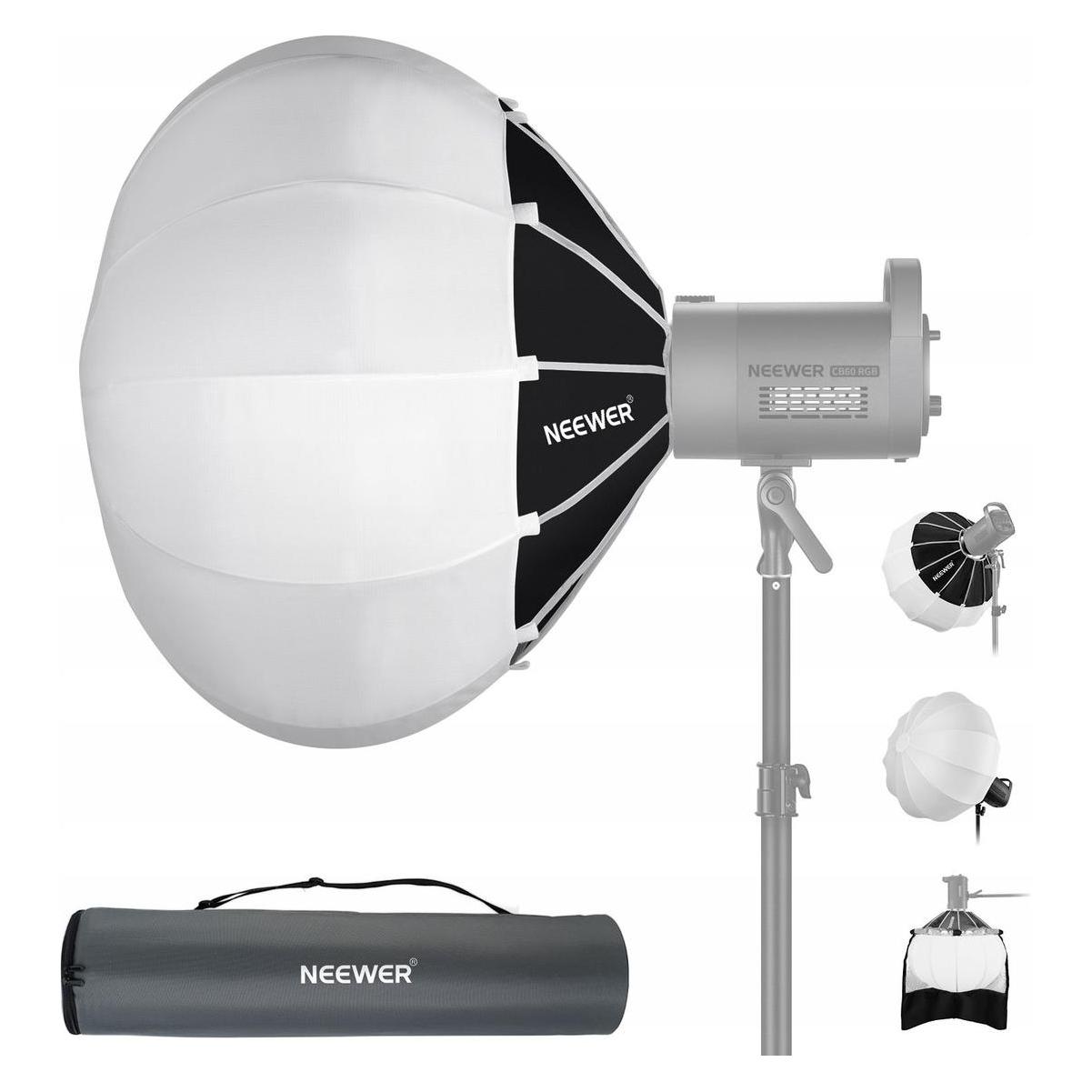 Neewer Softbox Dyfuzor Sferyczny Lantern Octagon 90cm Na System Typu Bowens / Ns90l (Softbox, 90 cm) (NEEWER)