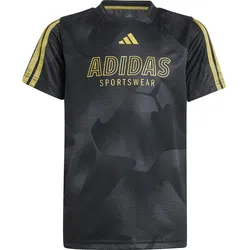 adidas HOT COF Funktionsshirt Kinder | Gr. 152 | schwarz - schwarz