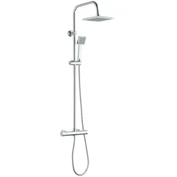 Neuesbad Serie 620 1-Funktion Duschsäule mit Thermostat, Chrom NB1DENBJ051T1
