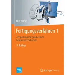 Fertigungsverfahren 1, Fachbücher von Fritz Klocke