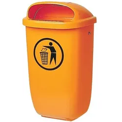 SULO Abfallbehälter, Abfalleimer, Orange