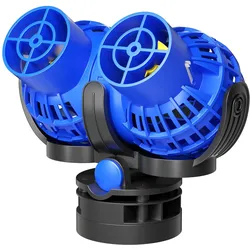 SunSun JVP-232 Strömungspumpe 15000 l/h 26 W Aquarium Pumpe 2 Düsen Magnethalter, Aquariumtechnik