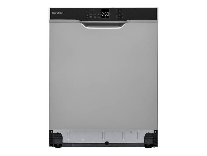 Telefunken Unterbaugeschirrspüler GEU6012DI, 12 l, 12 Maßgedecke, Spülmaschine unterbaufähig 60 cm, 6 Programme, 12 Maßgedecke, AquaStop