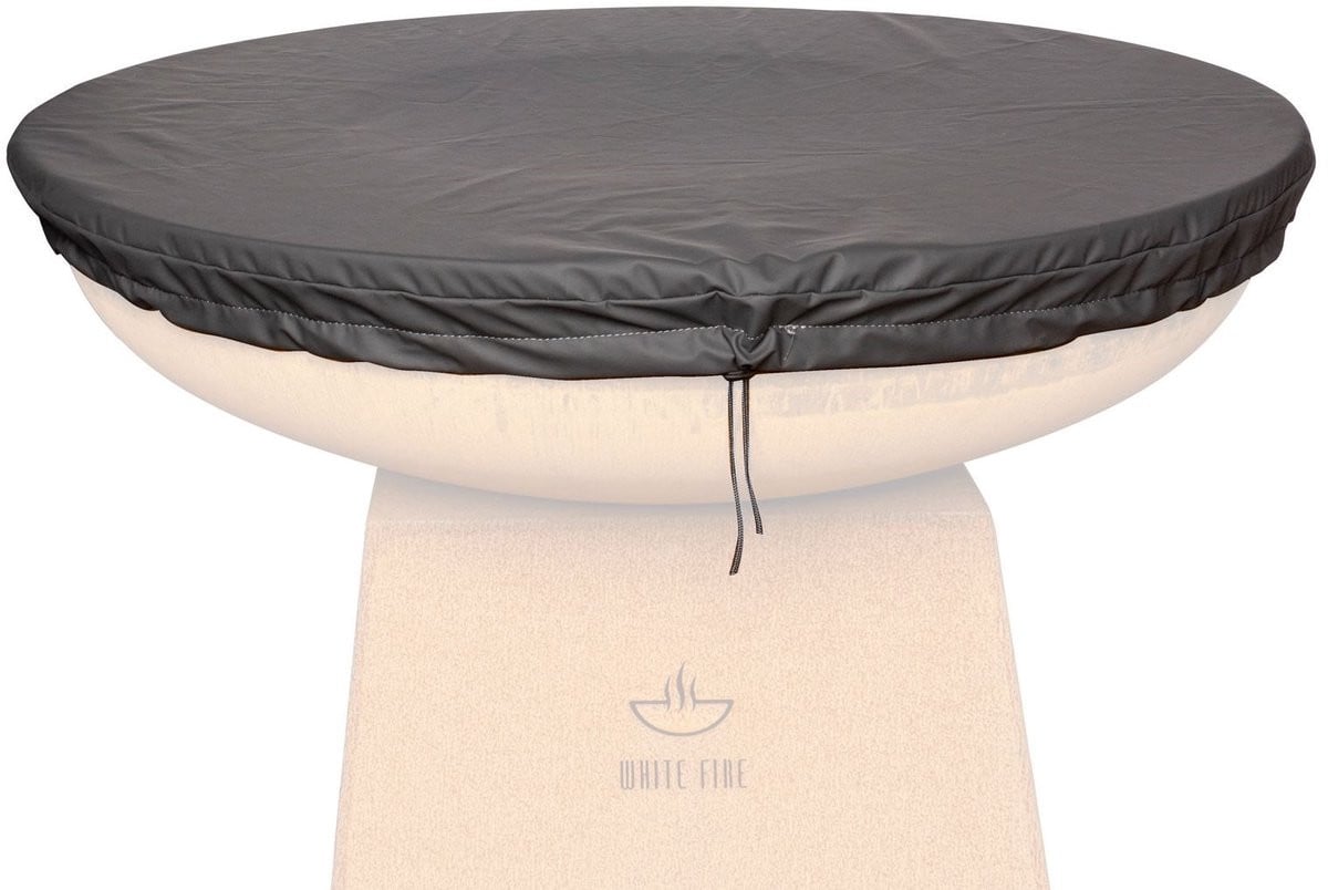 White Fire Beschermhoes voor barbecue, Diameter: 102 cm, met koordriem en stopper