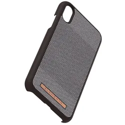 Nordic Elements Saeson Idun - Hülle für iPhone XR (Dark Brown Pattern 1)