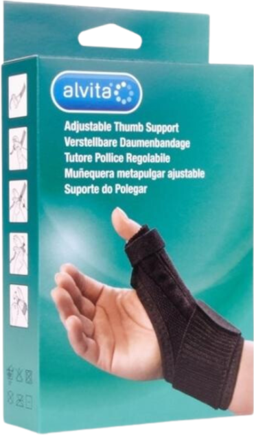 Alvita Suporte de Polegar Tam 1