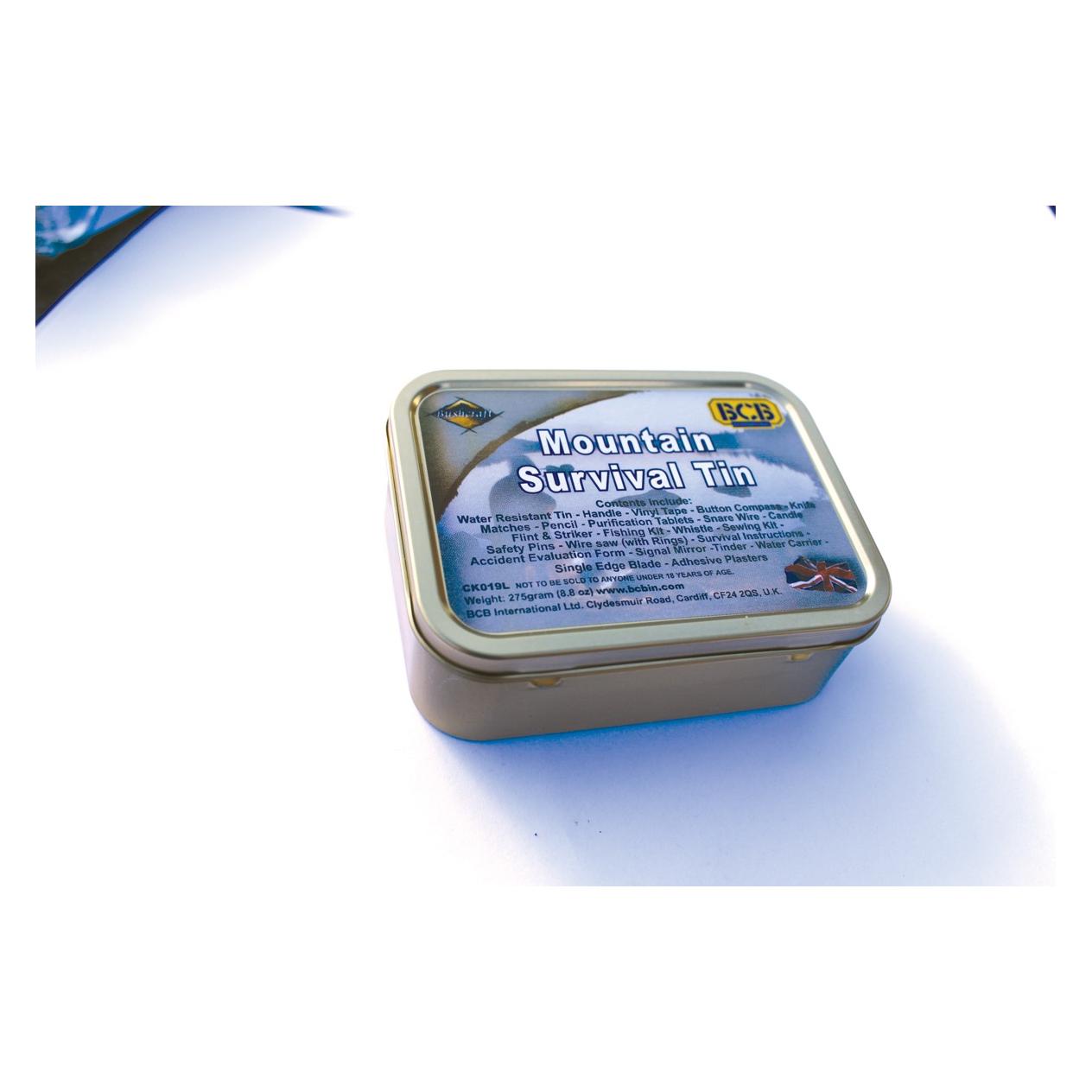 BCB Mountain Survival Tin (CK019L)