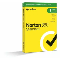 NORTON 360 Standard, 1 User, 1 Jahr (deutsch)