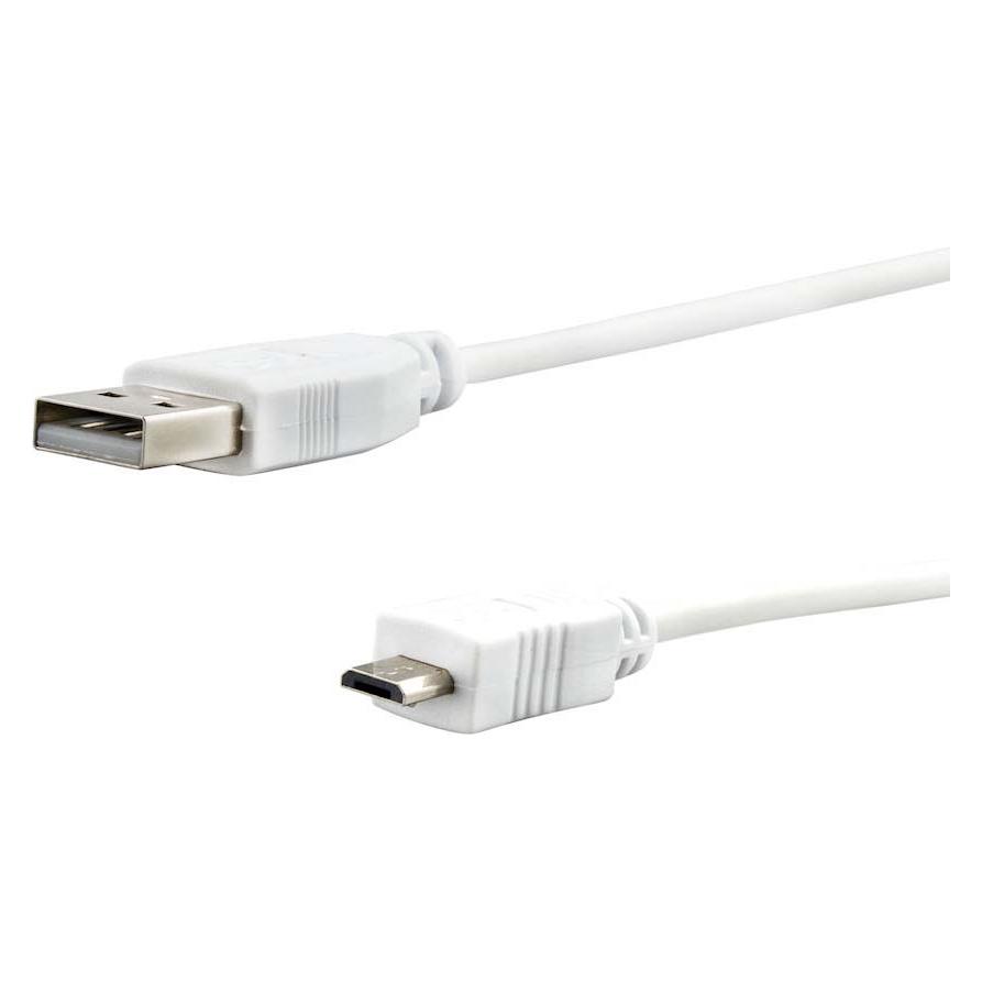 E+P GmbH & Co.KG Micro-USB-Kabel AB 1m CC549Wweiss (1 m) (933300)