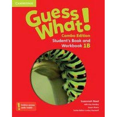 Guess What! Level 1 Student's Book and Workbook B with Online Resources Combo Edition, Taschenbuch von Susannah Reed, Cambridge University Press,