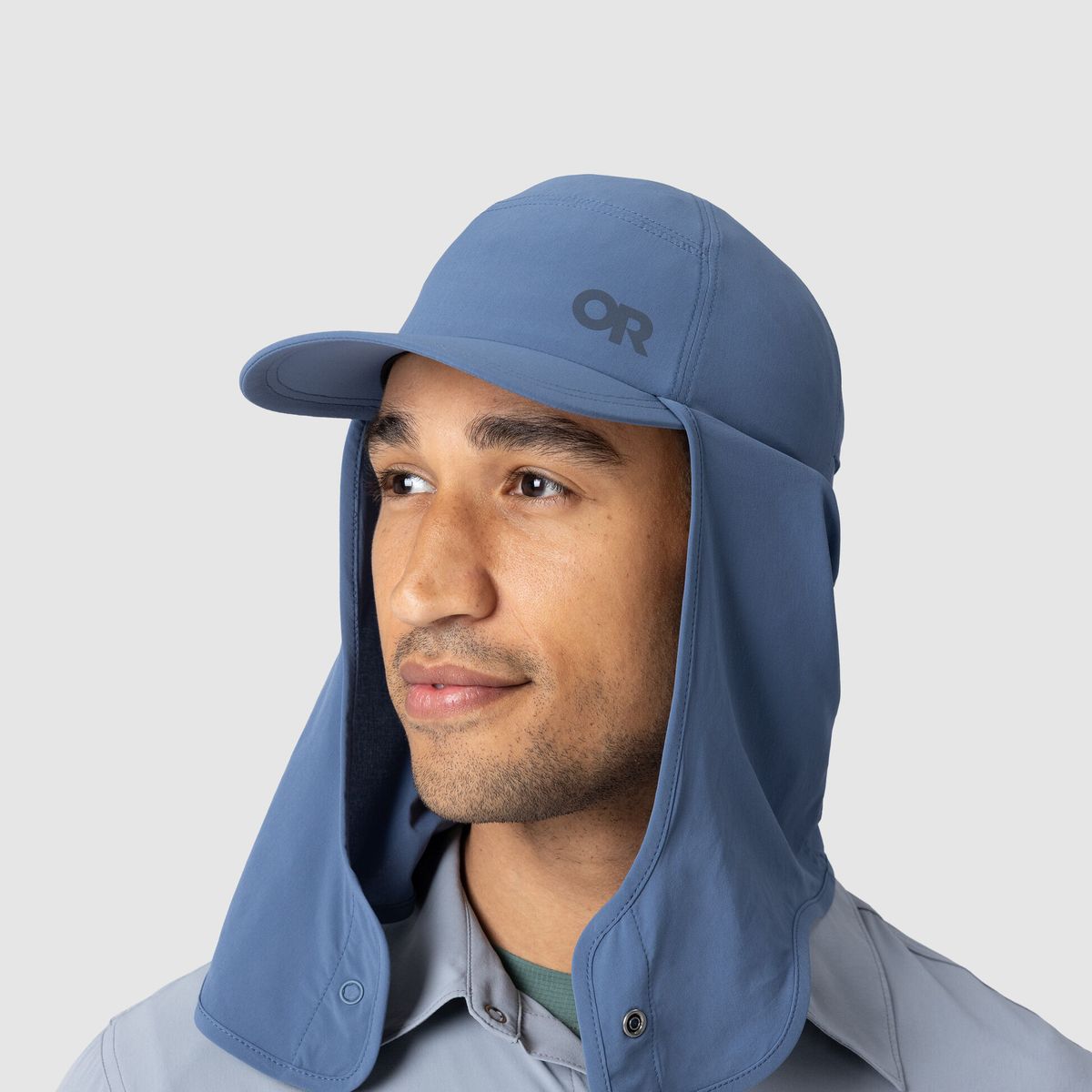 Outdoor Research Astroman Sun Cape Cap gravel (2998) L/XL 3226552998016
