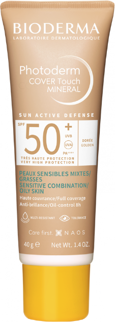 Bioderma Photoderm Cover Touch FPS50+ Dourado 40g