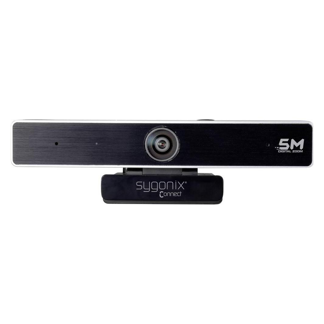 Sygonix Connect 2K Webcam mit Stereomikrofon (5 Mpx) (SC-WC-300)