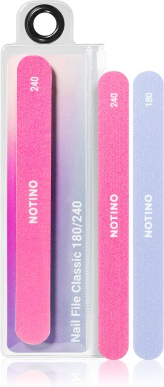 Notino Nail Tools Nail File Classic lime à ongles classique double face Classic180/240 1 pcs