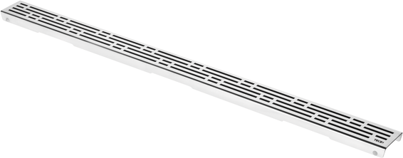 "Tece drainline Designrost ""basic"", Edelstahl poliert, 800 mm, 600810 600810"