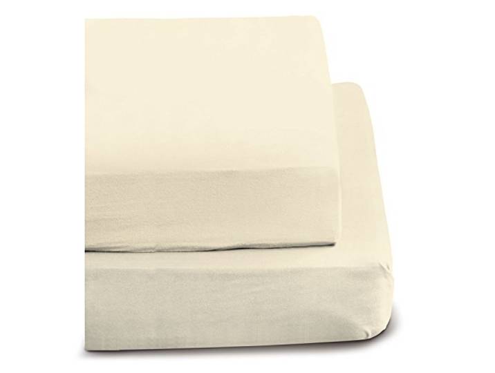 Irisette 0006_80_148017 Merkur, Biber-Spannbetttuch, 100 x 200 cm, natur