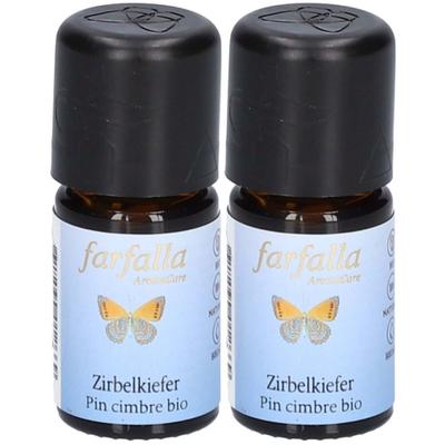 Farfalla Zirbelkiefer Arve Äth/Öl bio Wildsa 5 ml x2 2x5 Ätherisches Öl