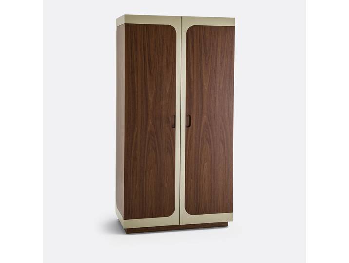 LA REDOUTE Armoire 2 portes, Galdo Marron Coloris Noyer
