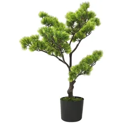 vidaXL Künstlicher Bonsai Pinus mit Topf 60 cm Grün