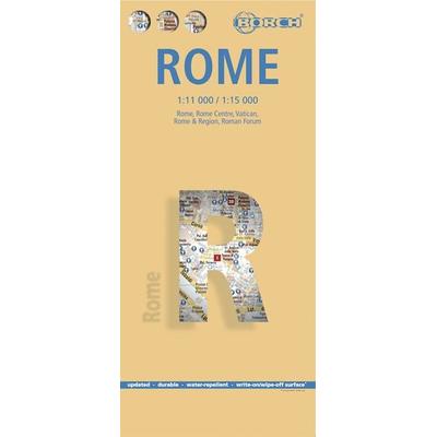 Rome, Rom, Borch Map, Sonstige von , Borch, 978-3-86609-302-7