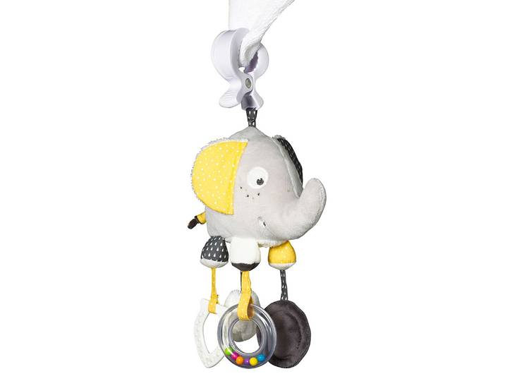 Jouet d’activités bébé Eléphant avec pince - BABYFAN - SAUTHON