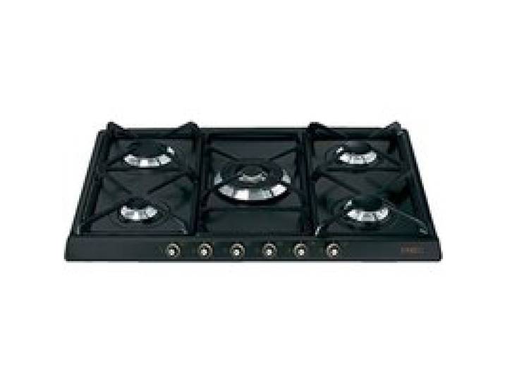Plaque de cuisson à gaz - SMEG - SR775AO - 5 brûleurs - Grilles en fonte