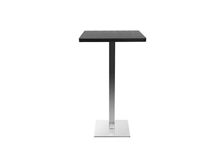 Miliboo Design-Bartisch Viereck Schwarz Mittelfuß Jory