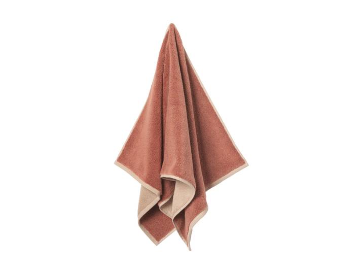 Ferm Living Serviette de bain Ekko Mocha-cashmere, 70x140 cm