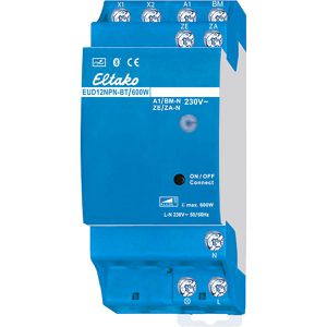 Eltako Dimmer EUD12NPN-BT/600 Bluetooth Hutschiene, für LED-, Halogen- und Glühlampen, Tastdimmer